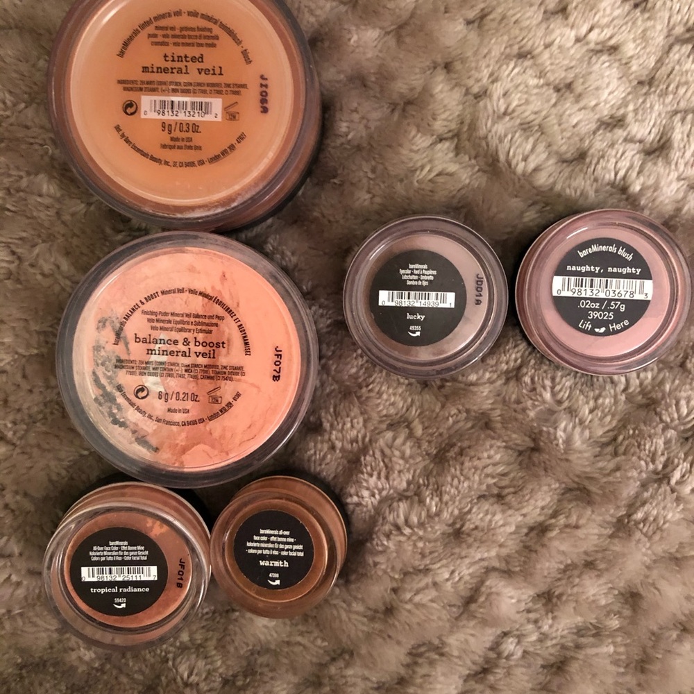 Bare mineral collection